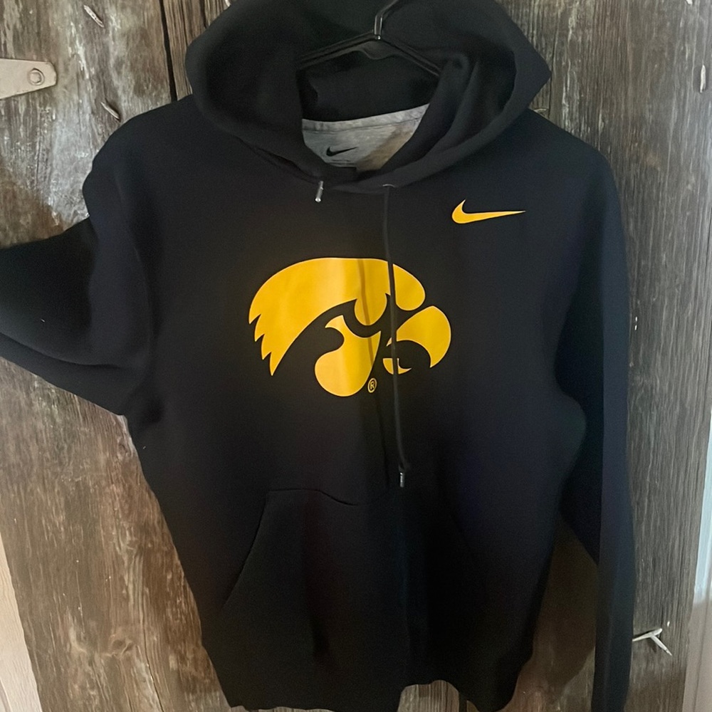 Iowa Nike Black hoodie